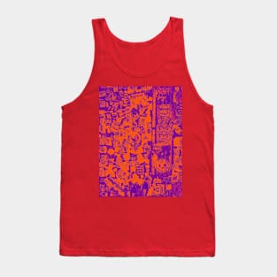 Street Art Sticker NYC Tank Top